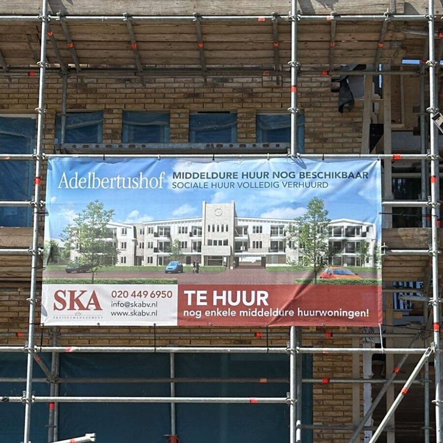 Te huur appartementen Adelbertushof nog 10 over